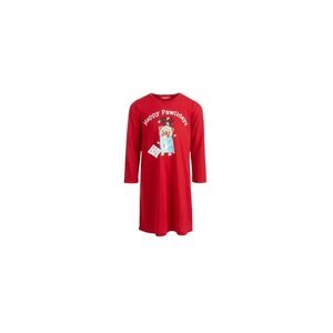 Family PJs Girls Nightgown Red Size‎ 2T 3T Christmas Dog Happy Pawlidays